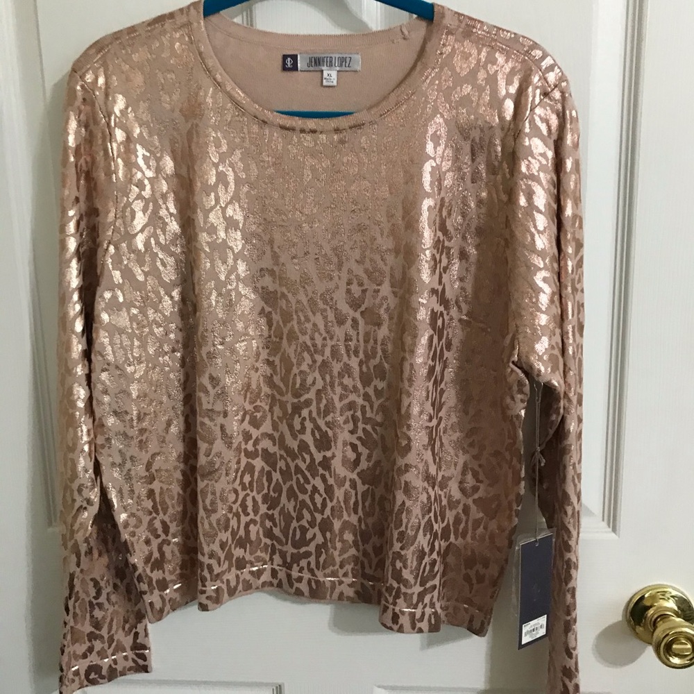 Jennifer Lopez Long Sleeved Top